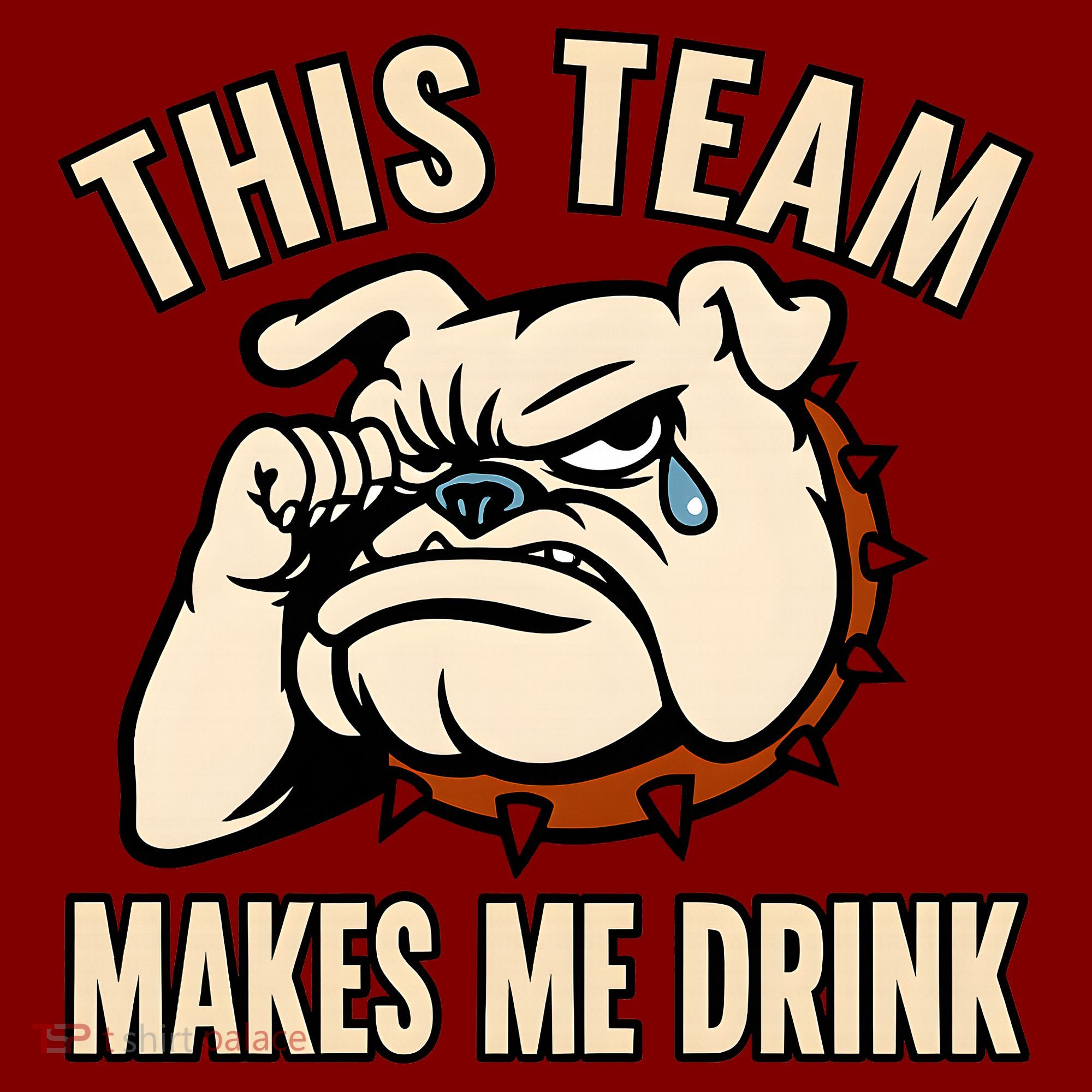 This Team Makes Me Drink Apron