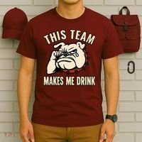This Team Makes Me Drink T-Shirt thumb 6
