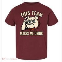 This Team Makes Me Drink Toddler T-Shirt thumb 0