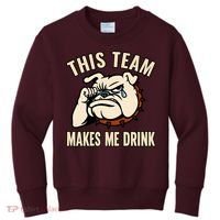 This Team Makes Me Drink Kids Sweatshirt thumb 0