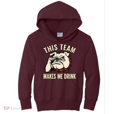 This Team Makes Me Drink Kids Hoodie