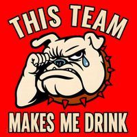 This Team Makes Me Drink Santa Hat thumb 1