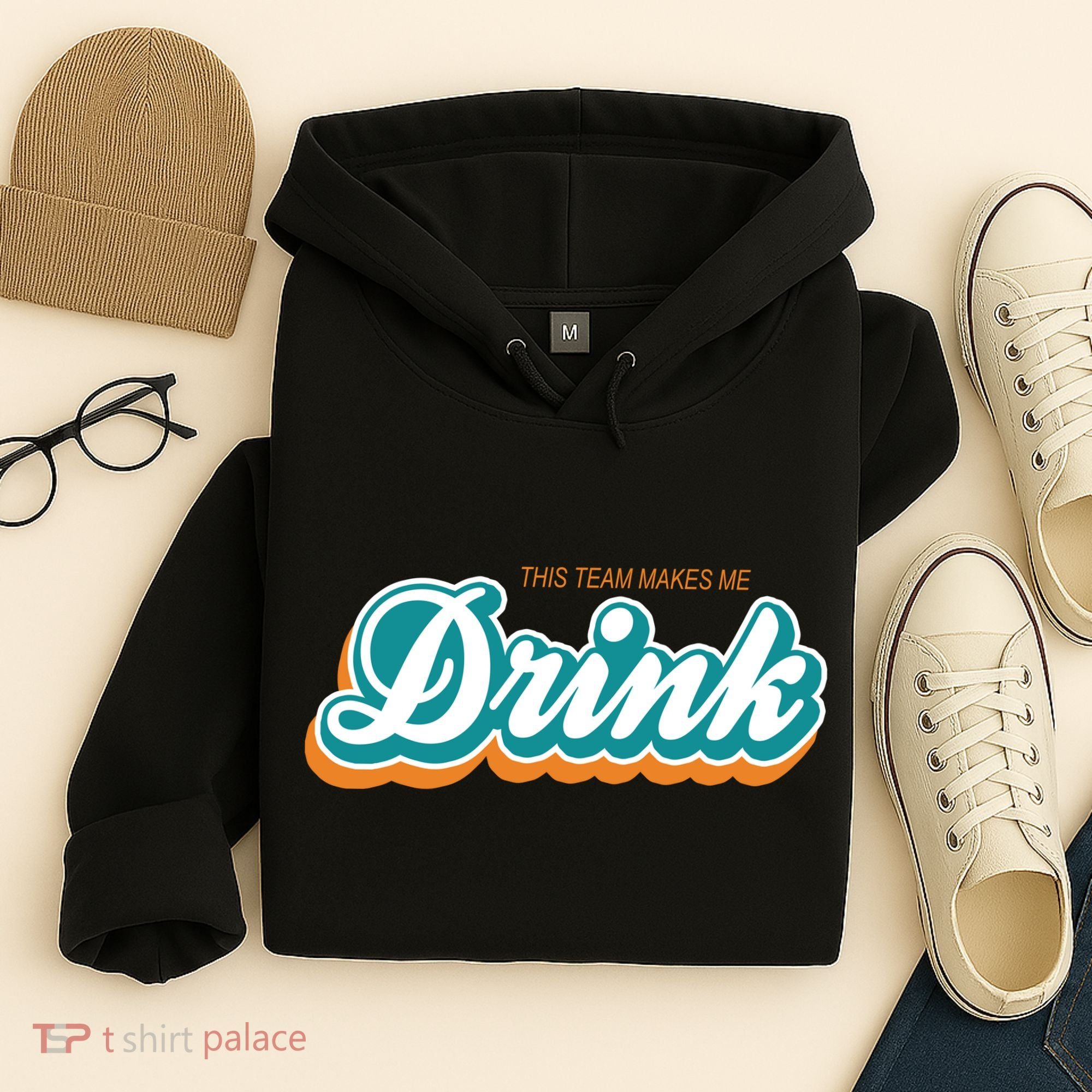 This Team Make Me Drink Miami Football Hoodie