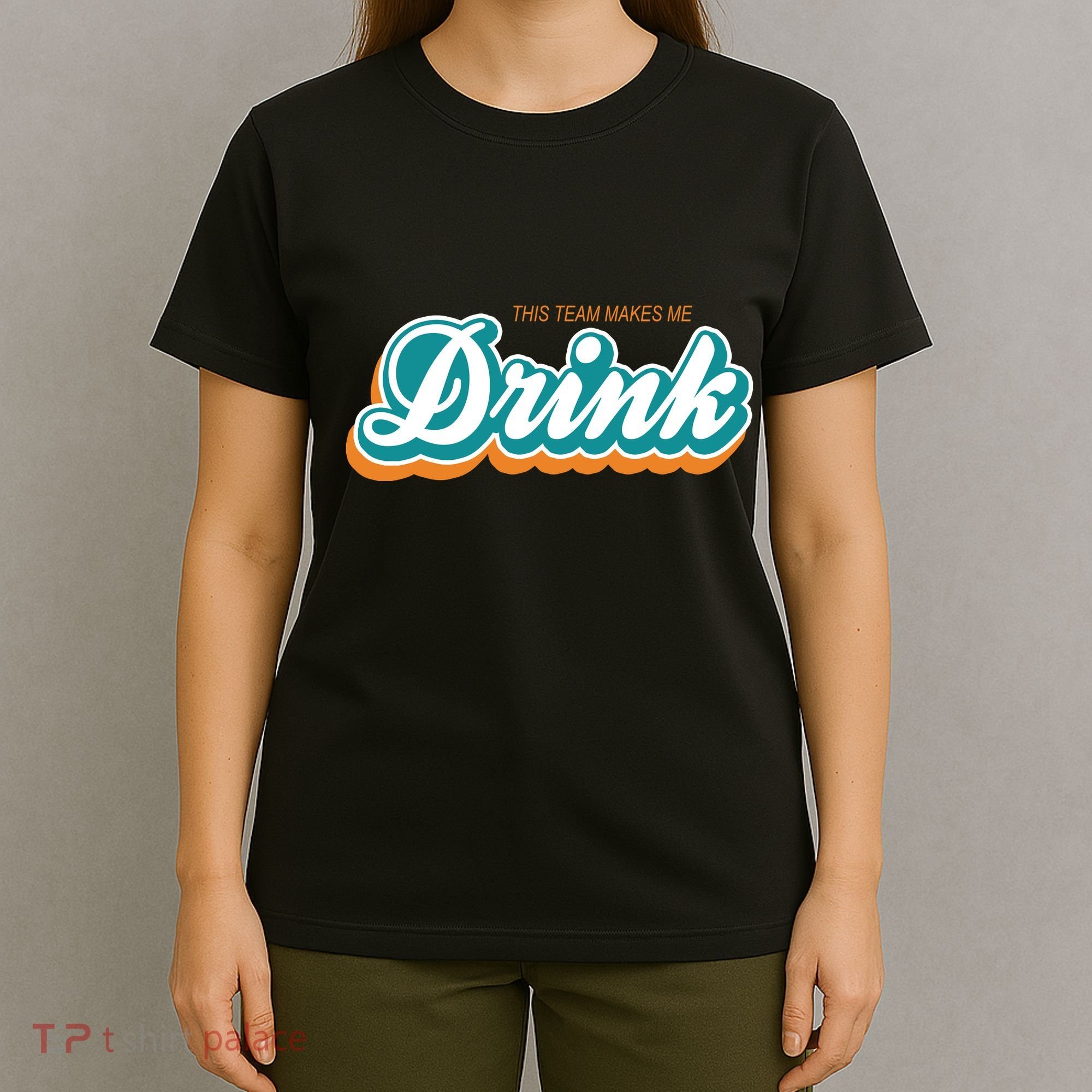 This Team Make Me Drink Miami Football T-Shirt