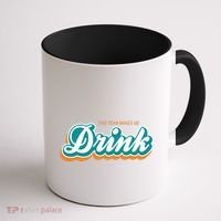 This Team Make Me Drink Miami Football Coffee Mug thumb 1