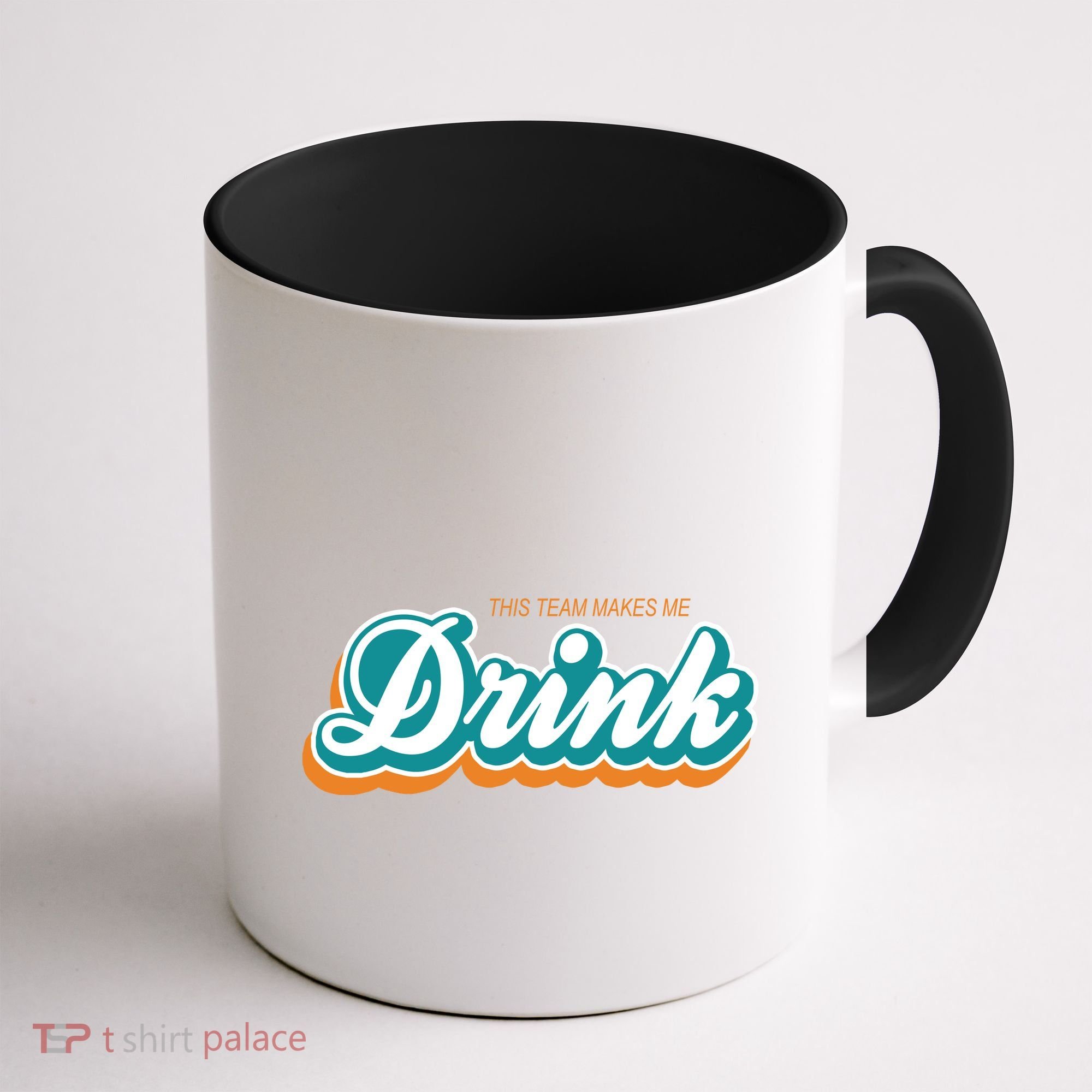 This Team Make Me Drink Miami Football Coffee Mug
