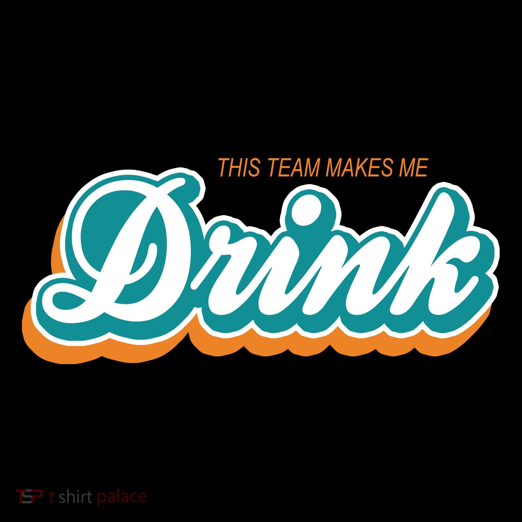 This Team Make Me Drink Miami Football Coffee Mug