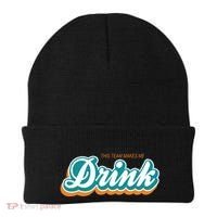 This Team Make Me Drink Miami Football Beanie thumb 0