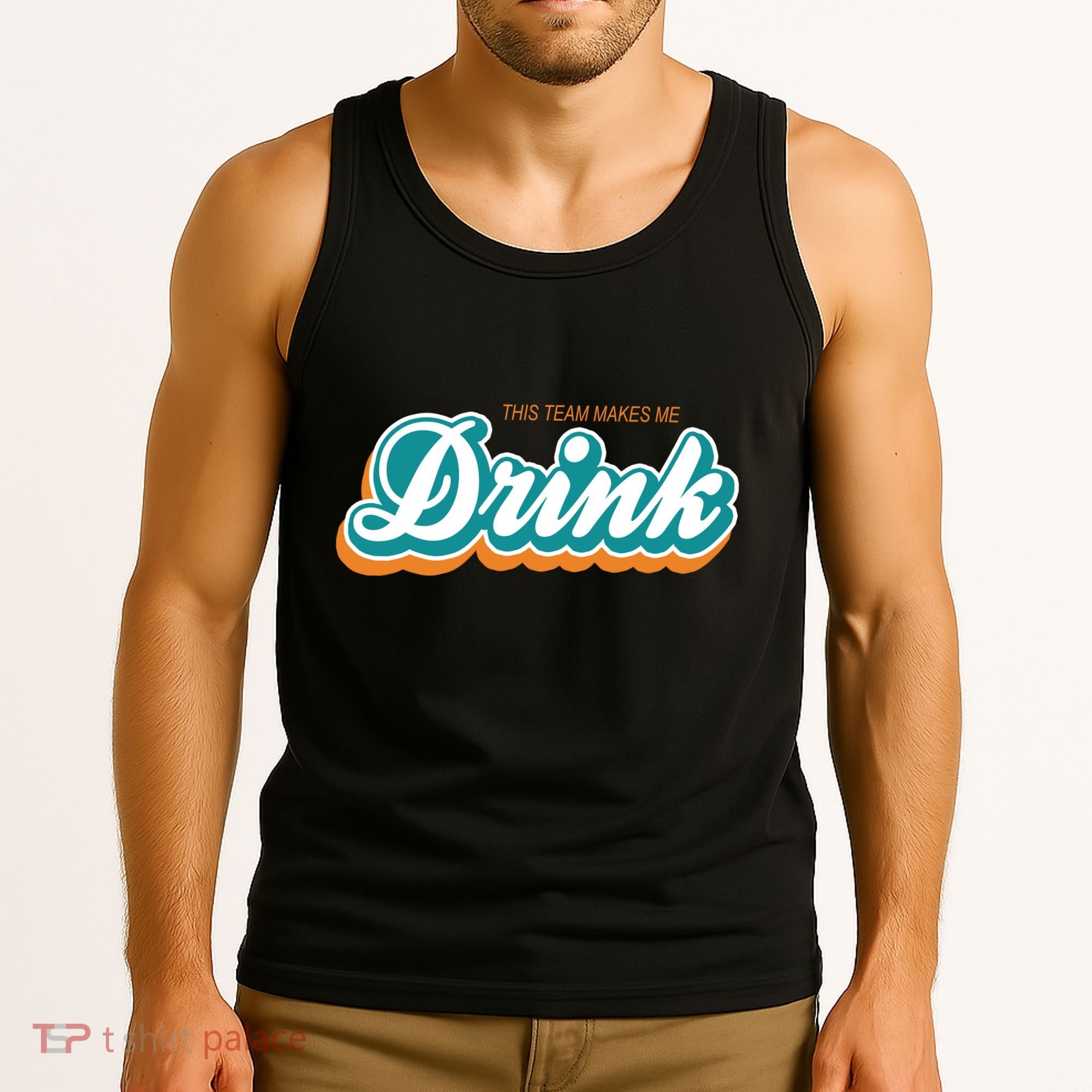 This Team Make Me Drink Miami Football Tank Top