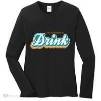 This Team Make Me Drink Miami Football Women's Long Sleeve Shirt thumb 0