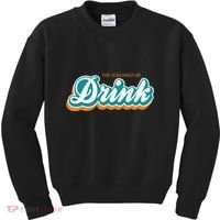 This Team Make Me Drink Miami Football Kids Sweatshirt thumb 0