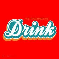 This Team Make Me Drink Miami Football Santa Hat thumb 1