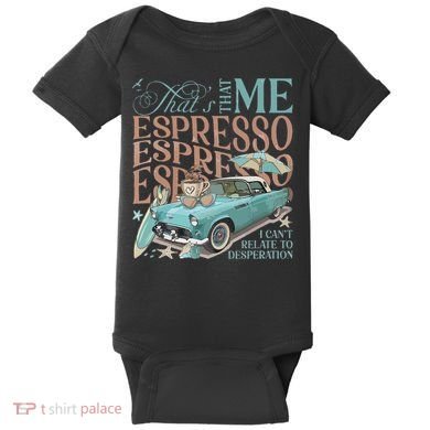 That’S That Me Espresso Baby Bodysuit