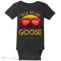 Talk To Me Goose Baby Bodysuit thumb 0