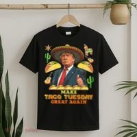 Taco Tuesday Make Taco Tuesday Great Again Donald Trump Taco T-Shirt thumb 2