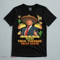 Taco Tuesday Make Taco Tuesday Great Again Donald Trump Taco T-Shirt thumb 5