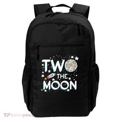 Two The Moon 2nd Birthday For 2 Year Old Backpack