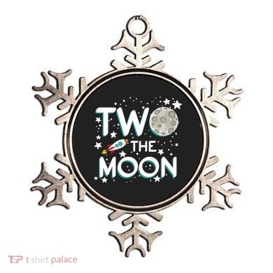 Two The Moon 2nd Birthday For 2 Year Old Ornament