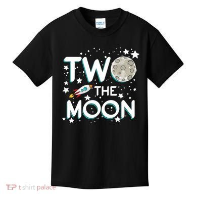 Two The Moon 2nd Birthday For 2 Year Old Kids T-Shirt
