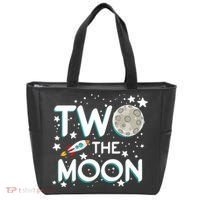 Two The Moon 2nd Birthday For 2 Year Old Tote Bag thumb 0