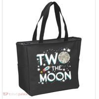 Two The Moon 2nd Birthday For 2 Year Old Tote Bag thumb 2