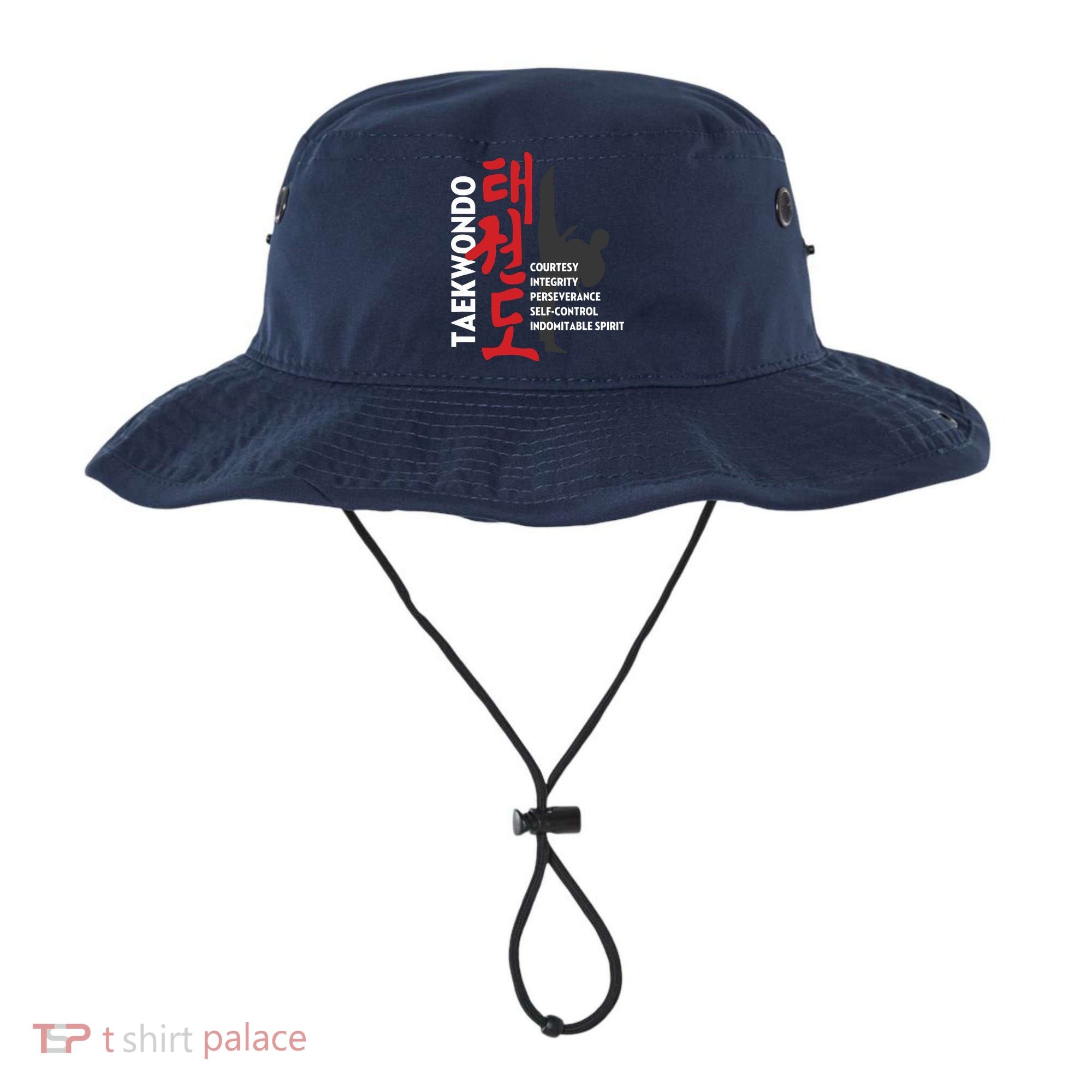 Taekwondo Tenets Martial Arts Graphic Tee Bucket Hat