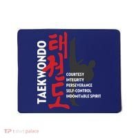 Taekwondo Tenets Martial Arts Graphic Tee Mousepad thumb 0