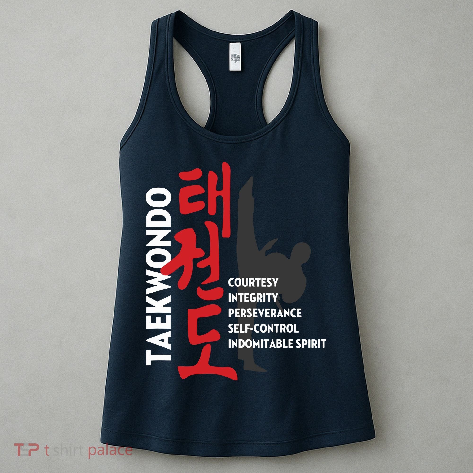 Taekwondo Tenets Martial Arts Graphic Tee Women's Tank Top
