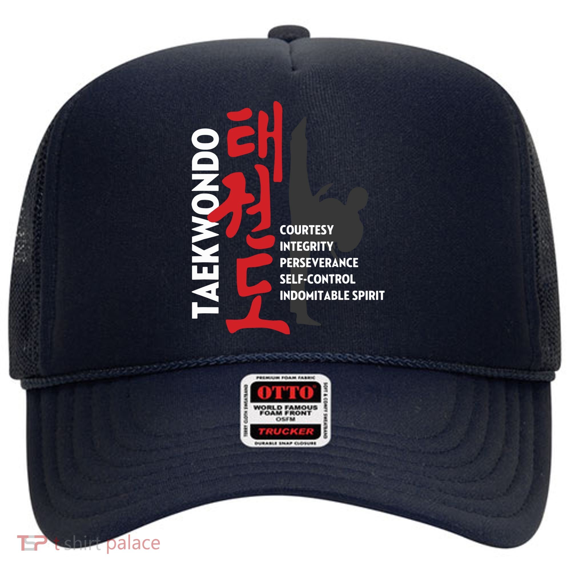 Taekwondo Tenets Martial Arts Graphic Tee Hat