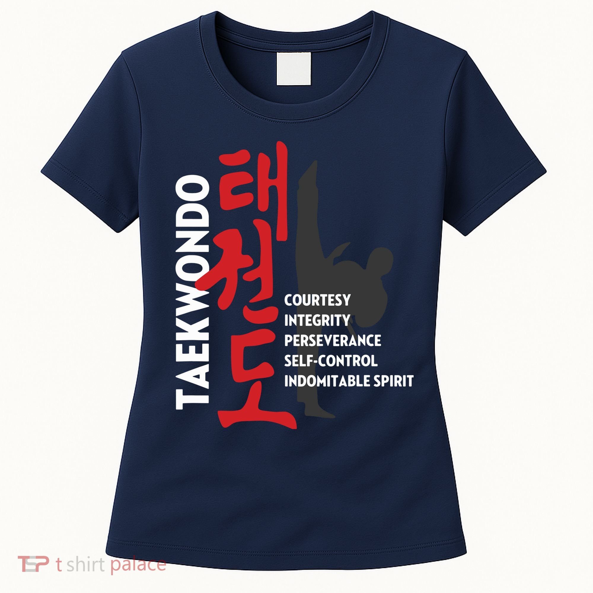 Taekwondo Tenets Martial Arts Graphic Tee Women's T-Shirt