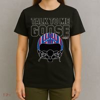 Talk To Me Goose Maverick Helmet T-Shirt thumb 4