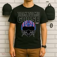 Talk To Me Goose Maverick Helmet T-Shirt thumb 6