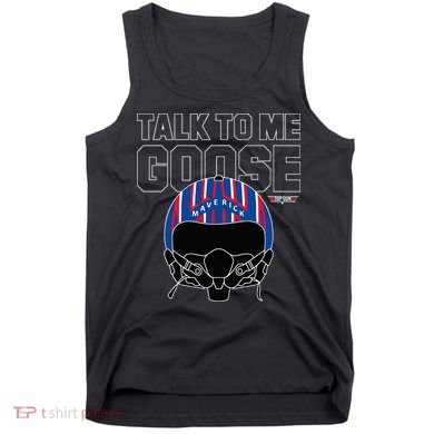 Talk To Me Goose Maverick Helmet Tank Top