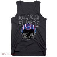 Talk To Me Goose Maverick Helmet Tank Top thumb 0