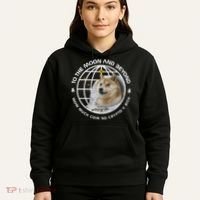 To The Moon And Beyond Doge Coin Crypto Hoodie thumb 5