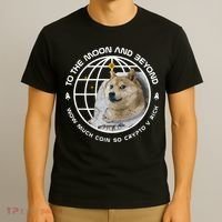 To The Moon And Beyond Doge Coin Crypto T-Shirt thumb 3