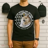 To The Moon And Beyond Doge Coin Crypto T-Shirt thumb 6