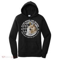 To The Moon And Beyond Doge Coin Crypto Women's Hoodie thumb 0