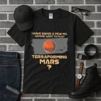 Terraforming The Mars Board Game Board Games Board Gamer Tall T-Shirt thumb 3