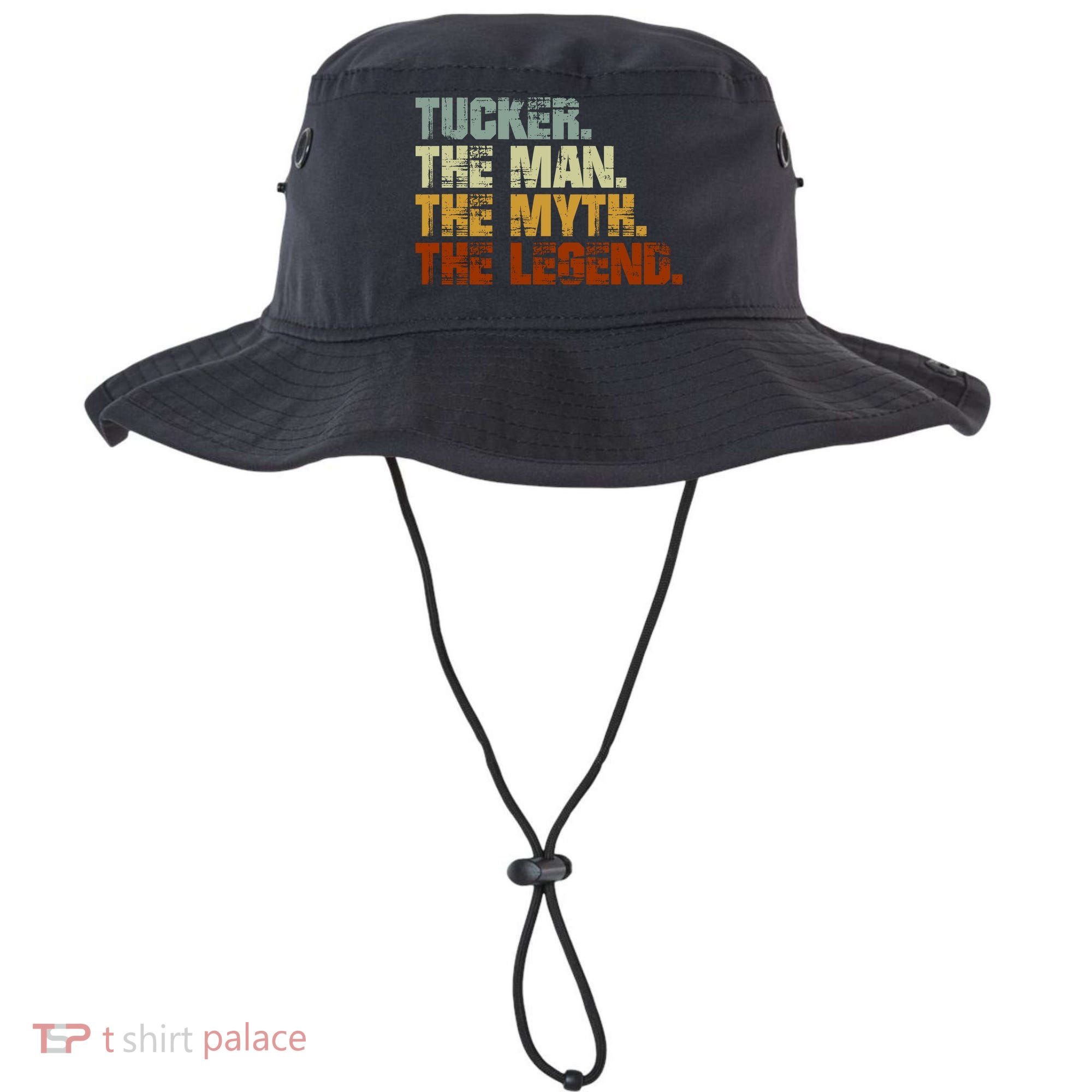 Tucker The Man The Myth The Legend Tucker Carlson 1 Bucket Hat