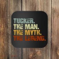 Tucker The Man The Myth The Legend Tucker Carlson 1 Coaster thumb 0
