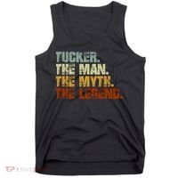 Tucker The Man The Myth The Legend Tucker Carlson 1 Tank Top thumb 0