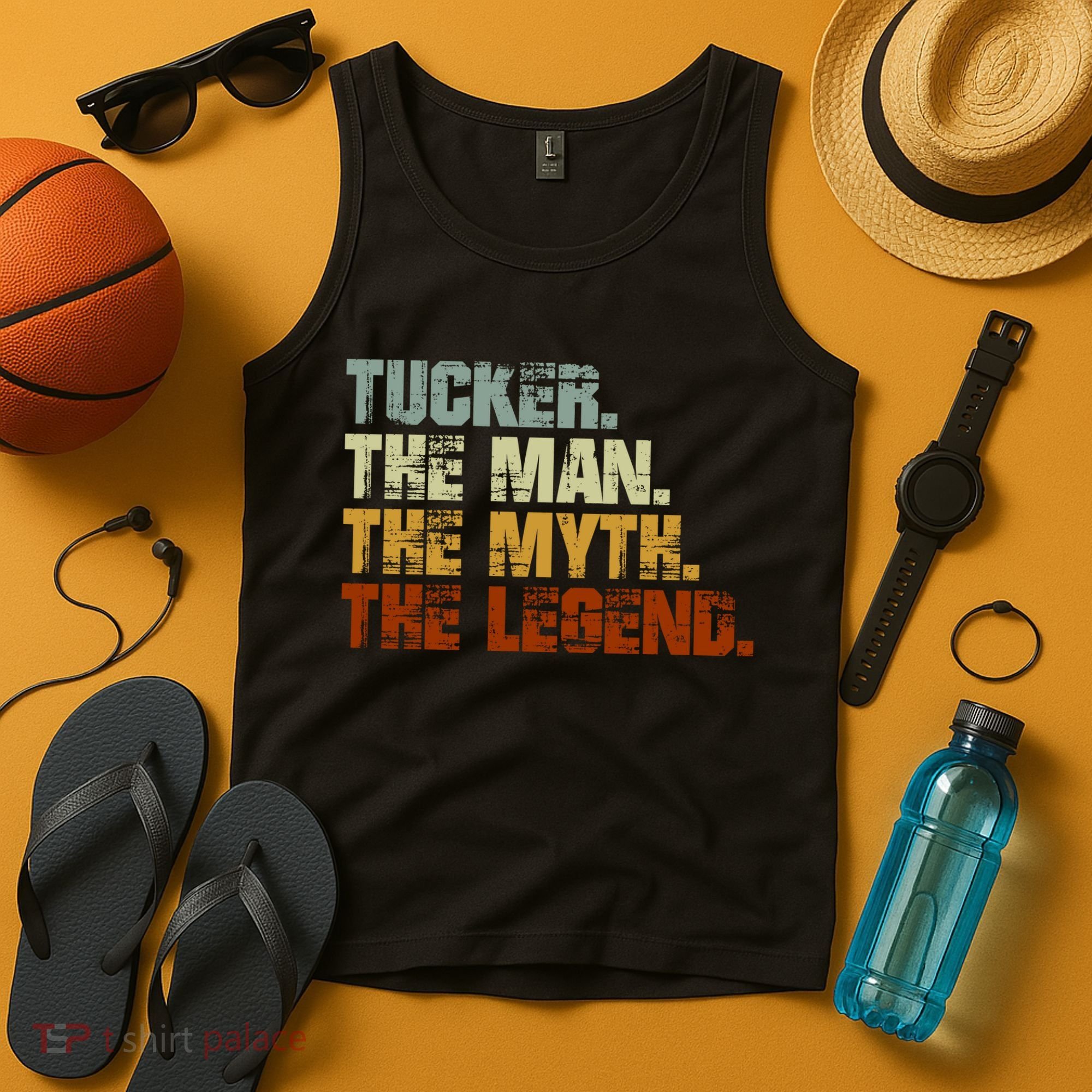 Tucker The Man The Myth The Legend Tucker Carlson 1 Tank Top