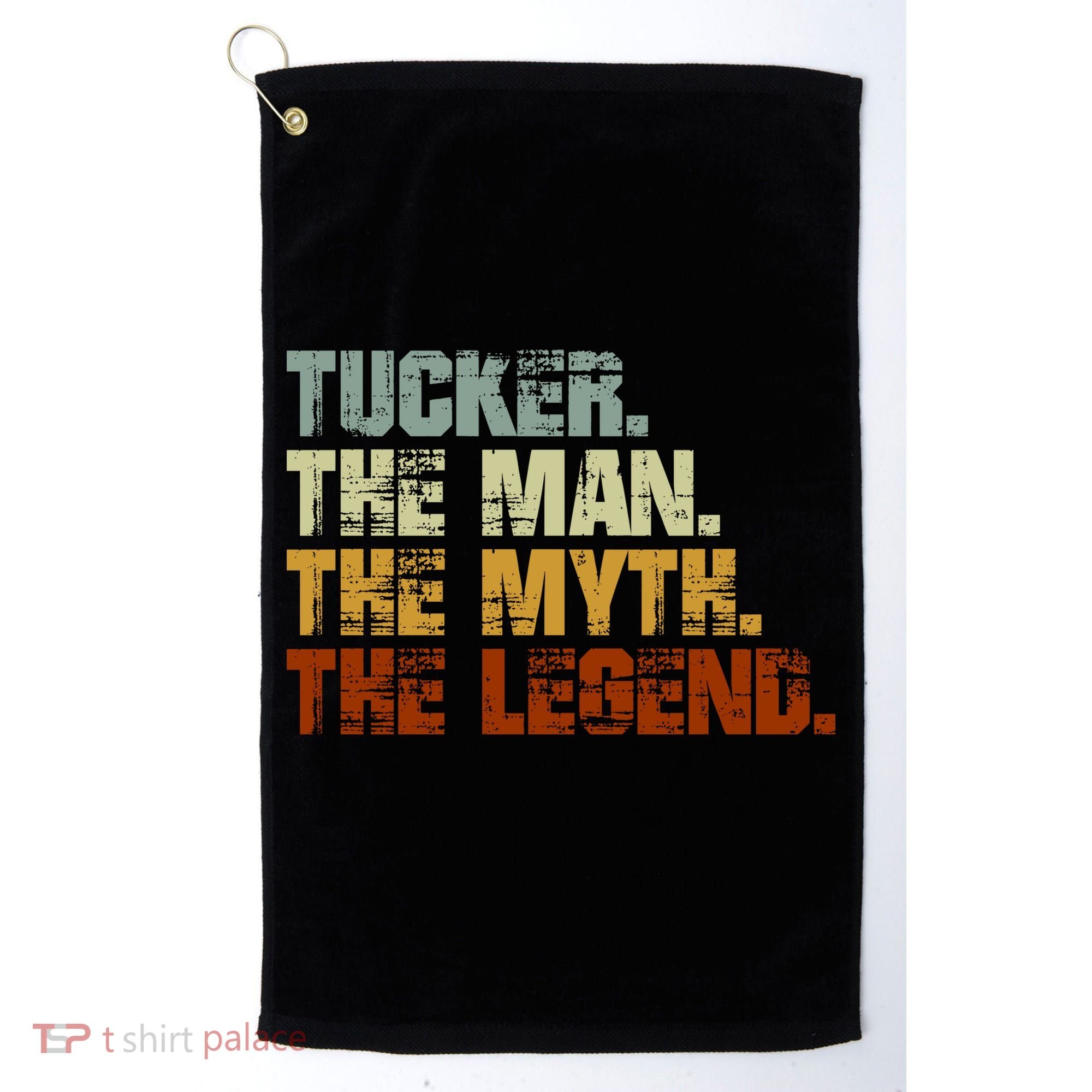 Tucker The Man The Myth The Legend Tucker Carlson 1 Golf Towel