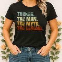 Tucker The Man The Myth The Legend Tucker Carlson 1 Women's T-Shirt thumb 2