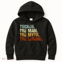 Tucker The Man The Myth The Legend Tucker Carlson 1 Kids Hoodie thumb 0