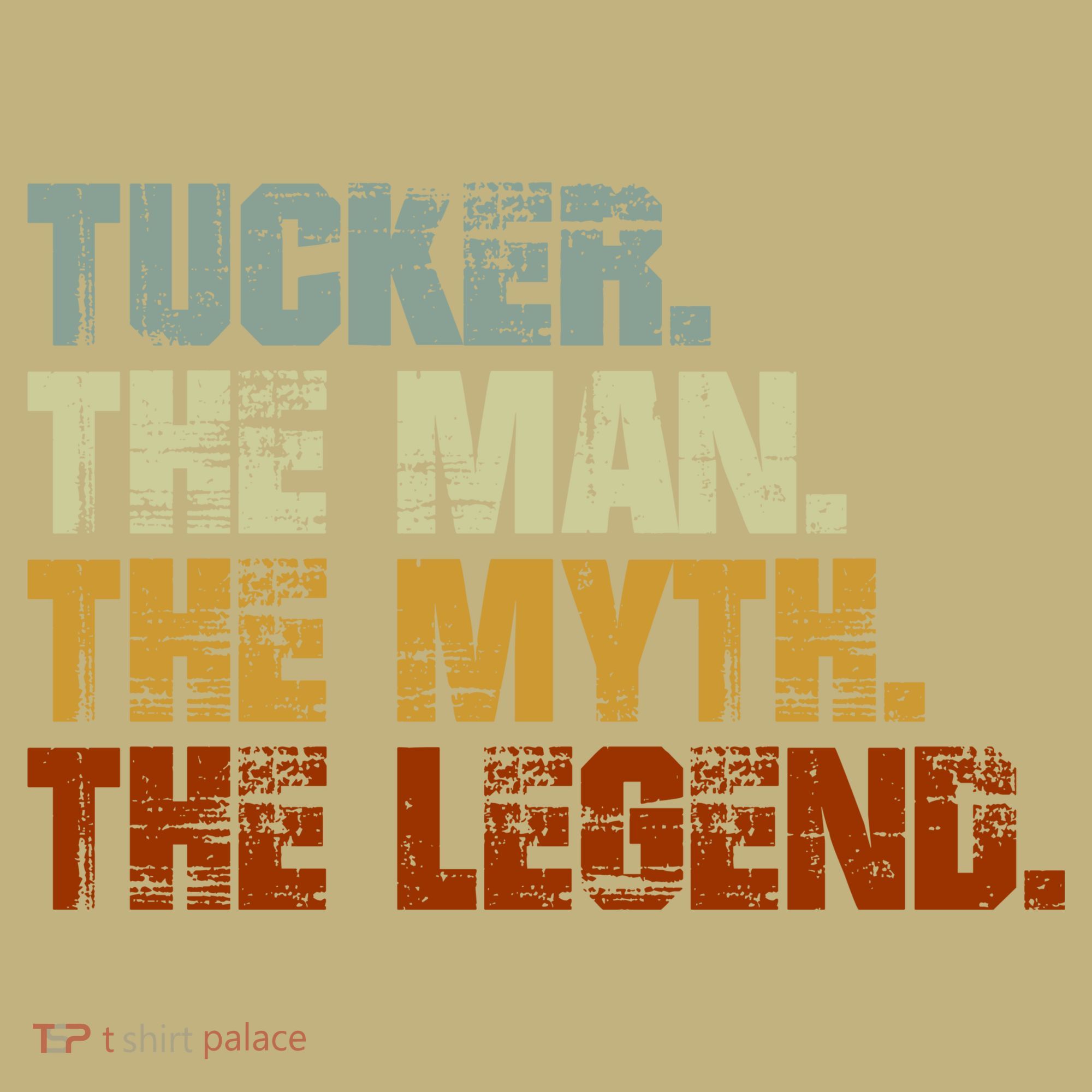 Tucker The Man The Myth The Legend Tucker Carlson 1 Mousepad