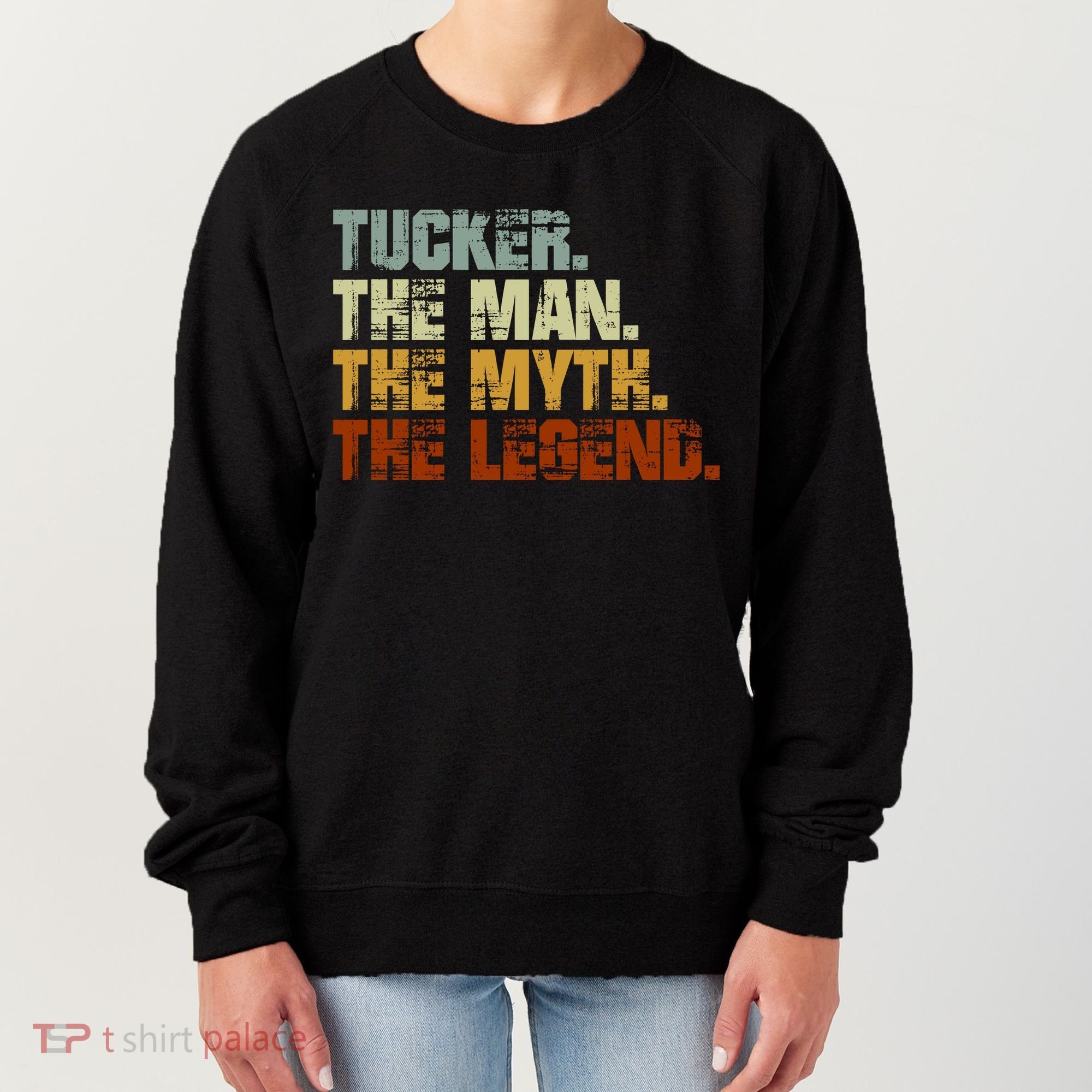Tucker The Man The Myth The Legend Tucker Carlson 2 Women's Sweatshirt