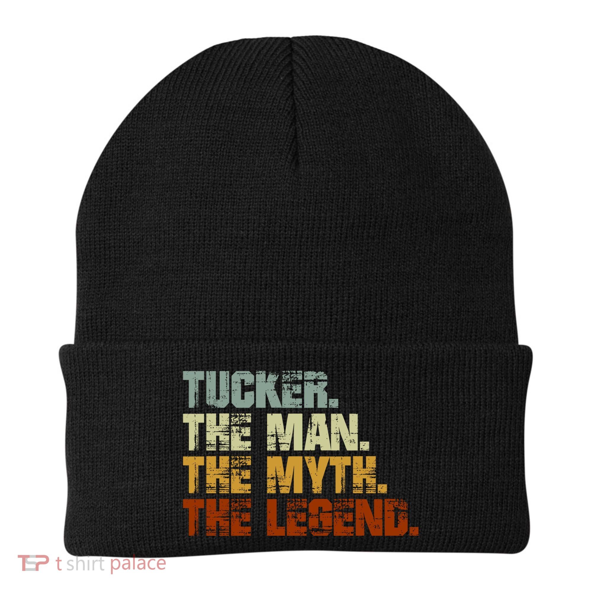 Tucker The Man The Myth The Legend Tucker Carlson 2 Beanie
