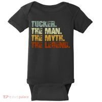 Tucker The Man The Myth The Legend Tucker Carlson 2 Baby Bodysuit thumb 0